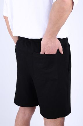 شلوارک و برمودا مشکی مردانه پنبه ای Karan Wear - کد 897248091