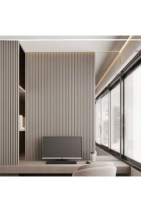 محصول دکوراسیون دیوار سفید چوب AGT - کد 266418362