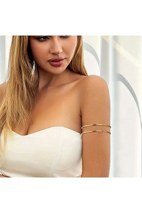 دستبند جواهر زرد زنانه Redhead - کد 897788169