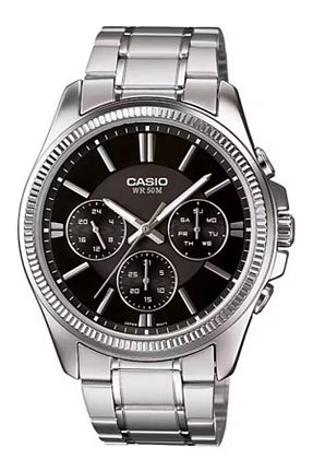 ساعت مچی مشکی مردانه زیر 20 میلی متر Casio - کد 92863721