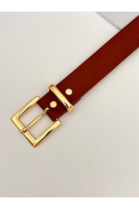 کمربند متالیک زنانه چرم مصنوعی Descoin - کد 892901452
