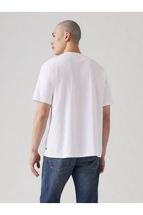 تیشرت سفید مردانه Relaxed Levi