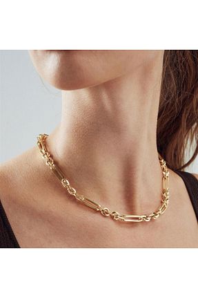 گردنبند طلا طلائی زنانه 14 عیار Dores Gold - کد 898801624