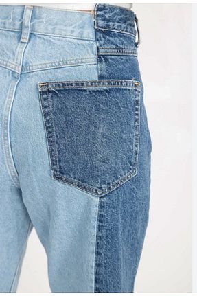 شلوار جین آبی زنانه پاچه ساده MONETA ANİTA - کد 897771872