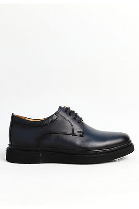 کفش کلاسیک سرمه ای مردانه چرم خالص Greyybull Shoes - کد 897812080