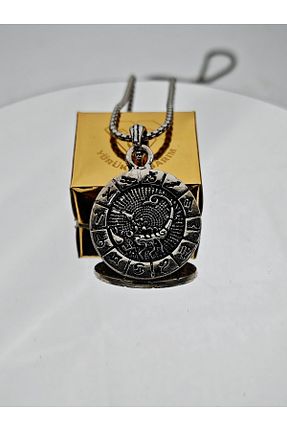 گردنبند استیل ( فولاد ) طوسی زنانه استیل (فولاد) YÖRÜK TASARIM - کد 897818699