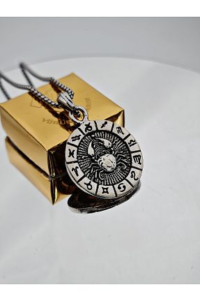 گردنبند استیل ( فولاد ) طوسی زنانه استیل (فولاد) YÖRÜK TASARIM - کد 897819927