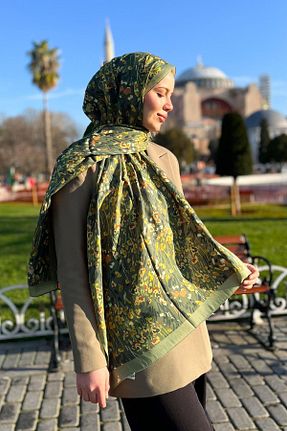 شال رنگی زنانه پنبه ای EVERMORE - کد 898652642