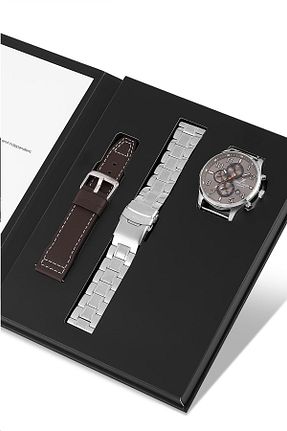ساعت مچی متالیک مردانه 45 میلی متر Daniel Klein - کد 898411595