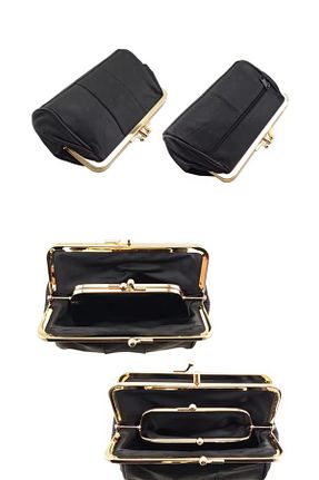 کیف پول مشکی زنانه ابعاد کوچک rinkadoll - کد 879414696