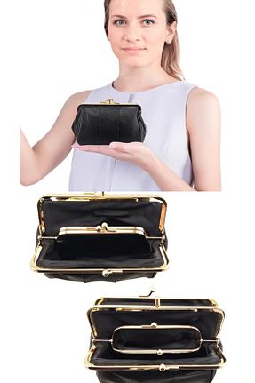 کیف پول مشکی زنانه ابعاد کوچک rinkadoll - کد 879414696