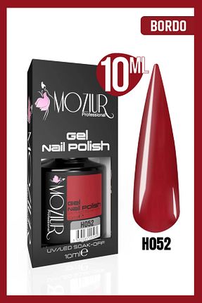 لاک ناخن دائمی قرمز MOZIUR - کد 286491926