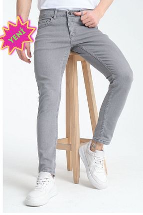 شلوار طوسی مردانه پنبه ای OneZero - کد 897850554