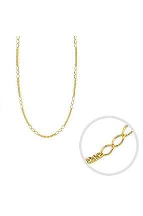 گردنبند طلا زرد زنانه 14 عیار Assos Pırlanta - کد 734461277