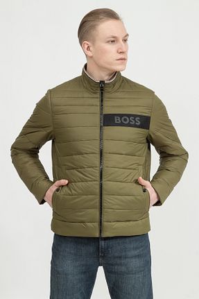 کاپشن سبز مردانه اسلیم فیت BOSS - کد 262053967