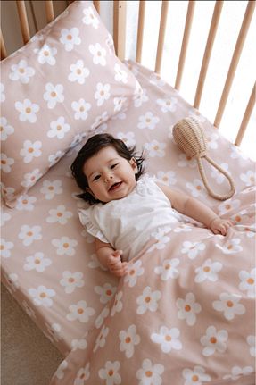 ست روتختی کودک و نوزاد نباتی ساتن پنبه Lollie Baby&Kids - کد 764309364