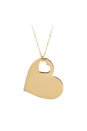 گردنبند طلا زرد زنانه 14 عیار Assos Pırlanta - کد 746535478