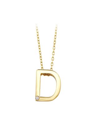 گردنبند طلا زرد زنانه 14 عیار Assos Pırlanta - کد 856441398