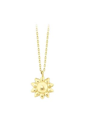 گردنبند طلا زرد زنانه 14 عیار Assos Pırlanta - کد 846067500