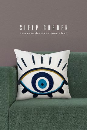 بالش سفید Pamuklu Sleep Garden - کد 897881058