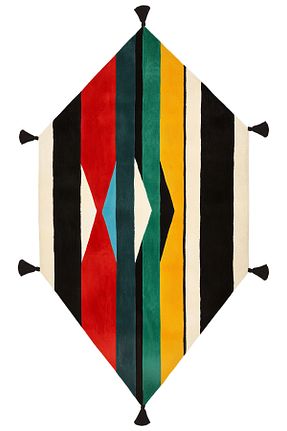 فرش رنگی قابل شستشو Rugs Modern Halı - کد 897884742