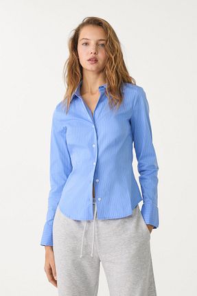 پیراهن متالیک زنانه Fitted Stradivarius - کد 853220386