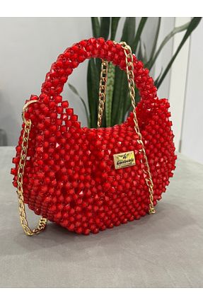 کیف دستی قرمز زنانه سایز متوسط begüm jewelery - کد 897893645