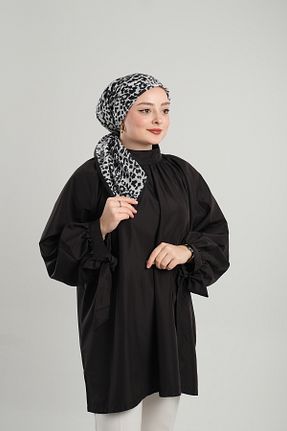 روسری بژ پلی استر Giverny - کد 897894857