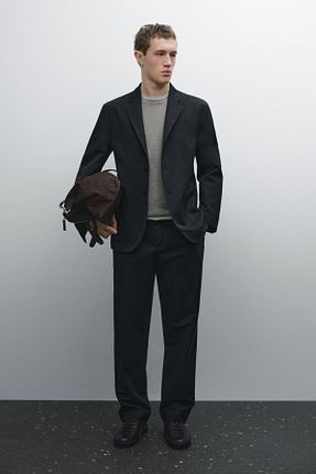 کت بلیزر آبی مردانه رگولار Massimo Dutti - کد 897898766
