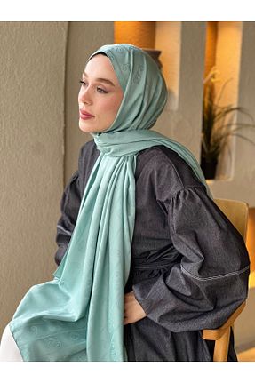 شال سبز زنانه Modakaşmir - کد 897898159