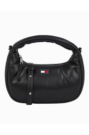 کیف دوشی مشکی زنانه چرم مصنوعی Tommy Hilfiger - کد 882152311