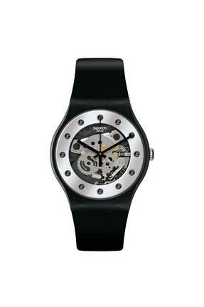 ساعت مچی مشکی زنانه 31-35 میلی متر Swatch - کد 348243476