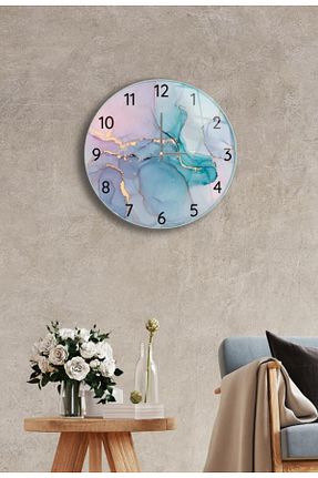 ساعت دیواری صورتی 27 x 27 Saban - کد 300902687