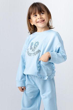ست گرمکن آبی بچه گانه پاچه کش دار Zeyland - کد 898580821