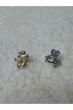 گوشواره استیل (فولاد) زنانه استیل (فولاد) FASHİON JEWELRY - کد 897971244