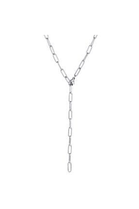 گردنبند استیل ( فولاد ) زنانه استیل ضد زنگ neslyaccessories - کد 897790435