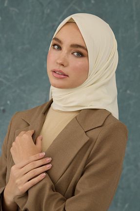روسری طوسی پلی استر İpekhan - کد 897985102