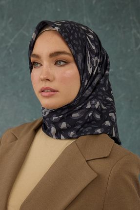روسری رنگی پنبه پلی استر İpekhan - کد 896679792