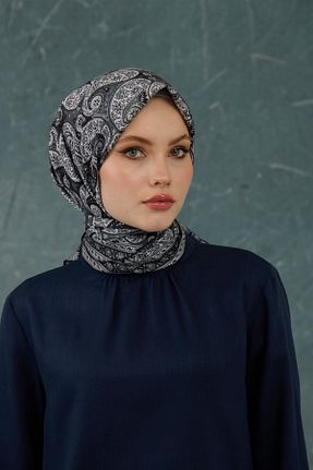 روسری مشکی پنبه پلی استر İpekhan - کد 897984829