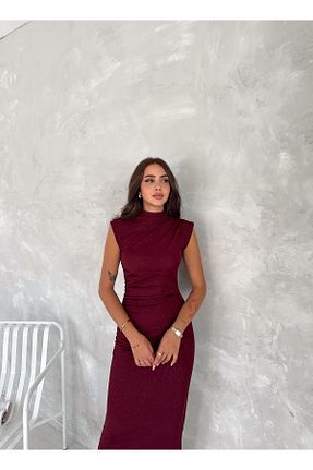 لباس زرشکی زنانه بافتنی sportiness - کد 898590780