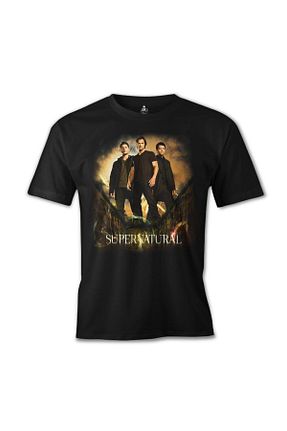 تیشرت مشکی مردانه رگولار Lord T-Shirt - کد 1991744