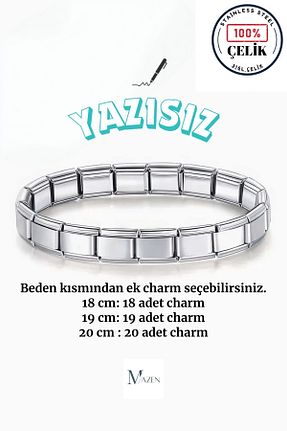 دستبند استیل (فولاد) زنانه استیل (فولاد) MAZEN - کد 841039436