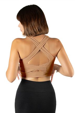 بلوز بژ زنانه ساده VEAVEN - کد 898067447