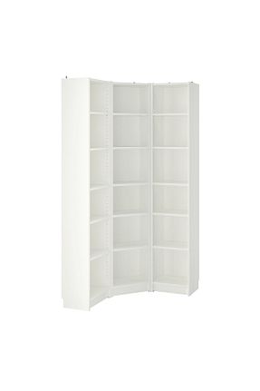 قفسه کتاب سفید 202 cm IKEA - کد 898625571