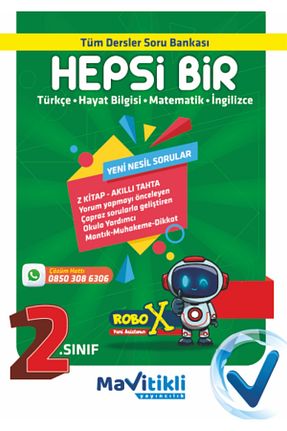 درسی و کتب کمک آموزشی MAVİTİKLİ YAYINCILIK - کد 148559236