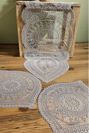 رومیزی رنگی پلی استر Çt Çeyizci Tekstil - کد 894832558