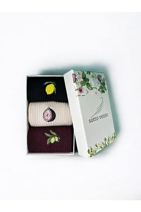 جوراب رنگی مردانه پنبه - الاستین sotto vento - کد 876174228