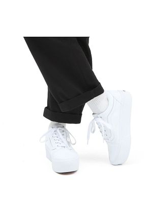 کفش اسنیکر مشکی زنانه بند دار Vans - کد 683541230