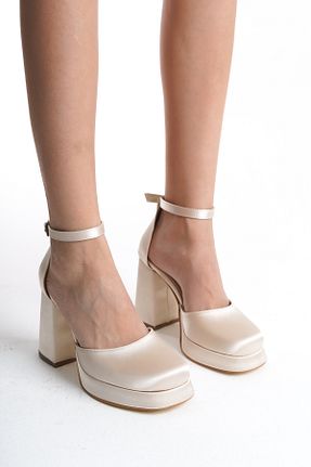 کفش مجلسی بژ زنانه چرم مصنوعی Shoesers - کد 898080336