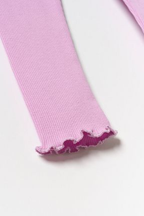 ساق شلواری نارنجی بچه گانه بافت Minipodyum - کد 897453946